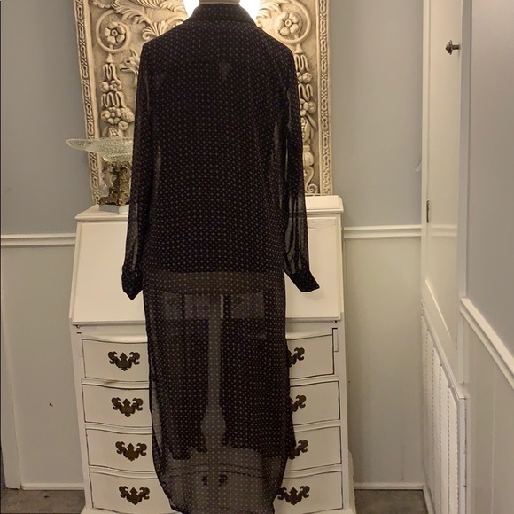 Navy flowy Topper/Cardigan - Picture 9 of 12